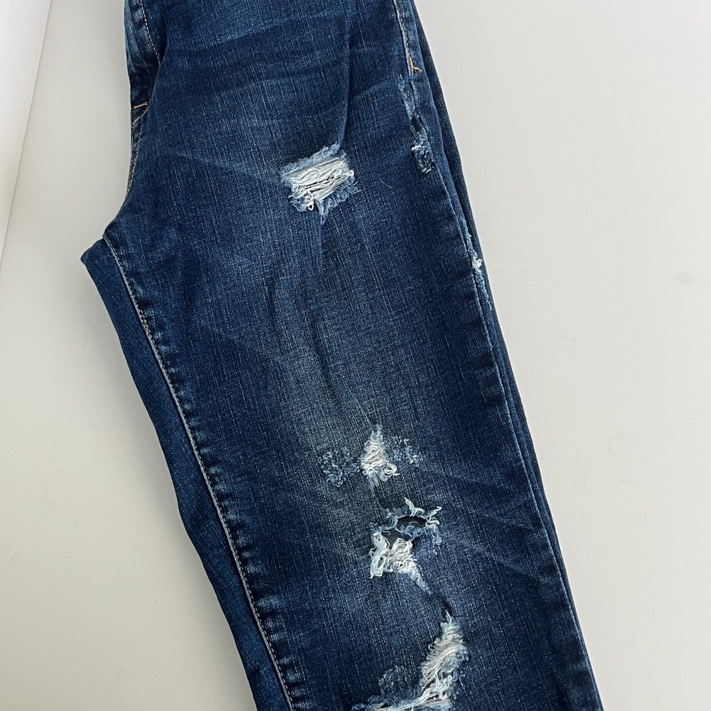 Blank NYC Distressed Med Wash High-Rise Skinny Jean 28